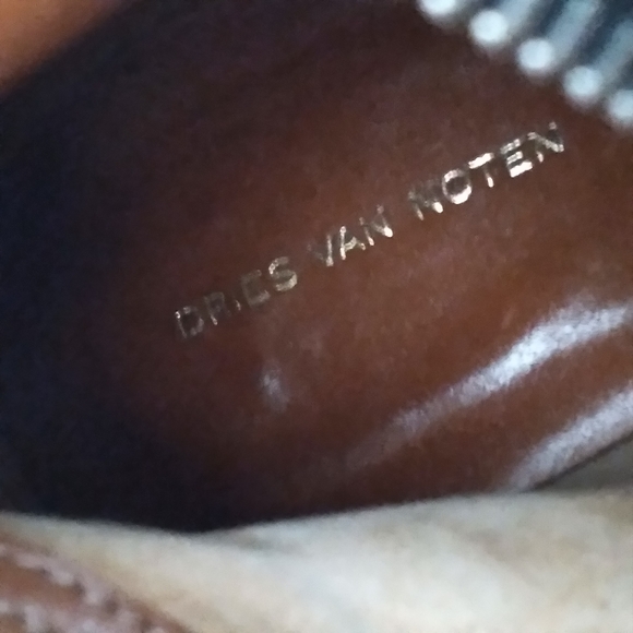 Dries Van Noten knee high heeled black boots, size 40 - Picture 10 of 11